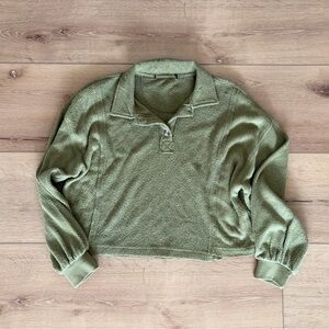 Forever 21 Olive Pullover